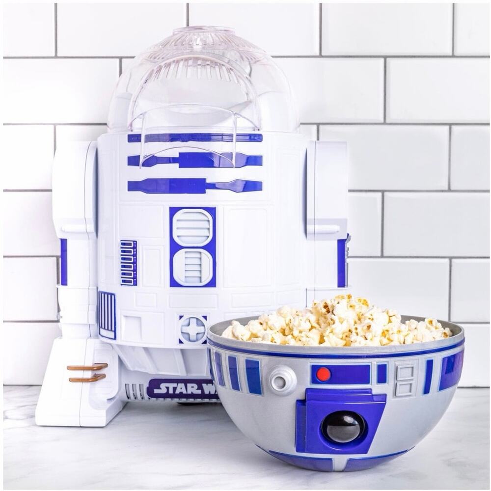 NIB Uncanny Brands Star Wars R2-D2 Deluxe Popcorn Maker